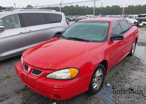 2001 Pontiac Grand Am Se1 z USA, uszkodzony, nr VIN 1G2NF52TX1M613704